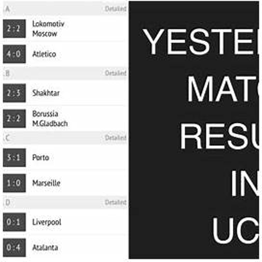Yesterday Match Results